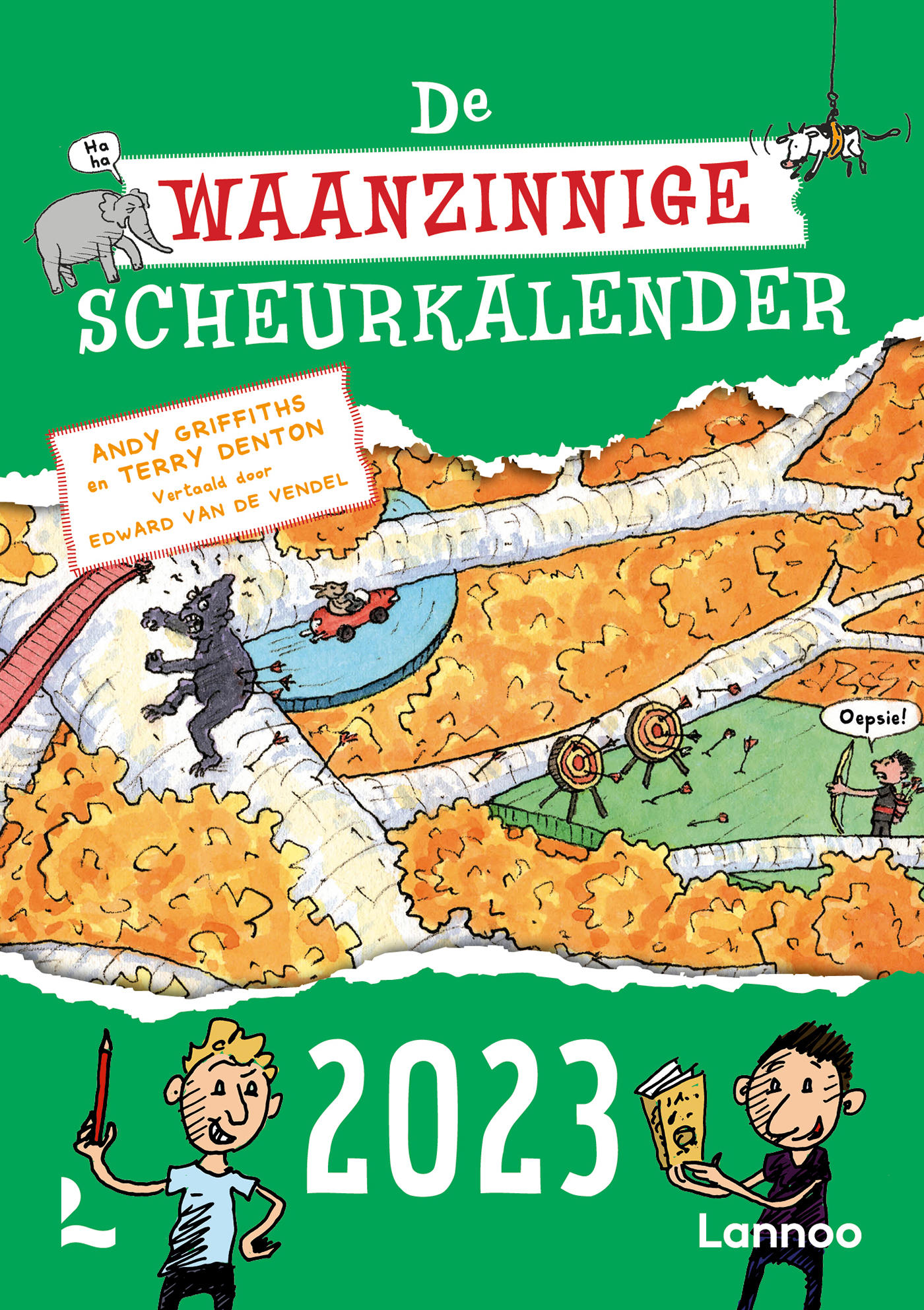 De waanzinnige scheurkalender 2023 | Uitgeverij Lannoo