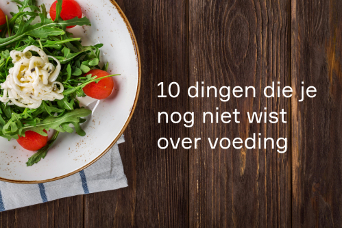 voeding weetjes feiten