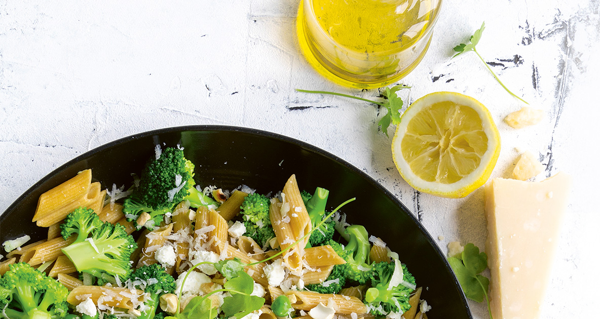 recept penne volkoren broccoli