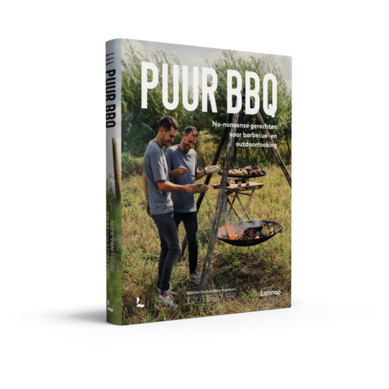 boek cover puur bbq barbecue