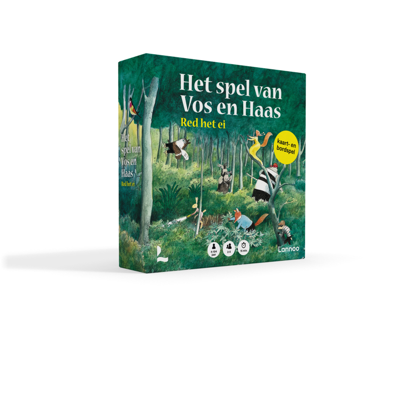 Het spel van Vos en Haas Red het ei