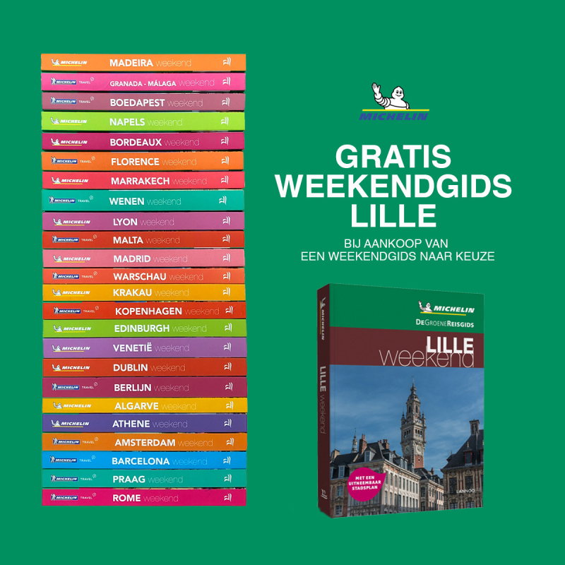 Koop een Groene Reisgids en krijg een gratis Weekendgids Lille | Uitgeverij  Lannoo