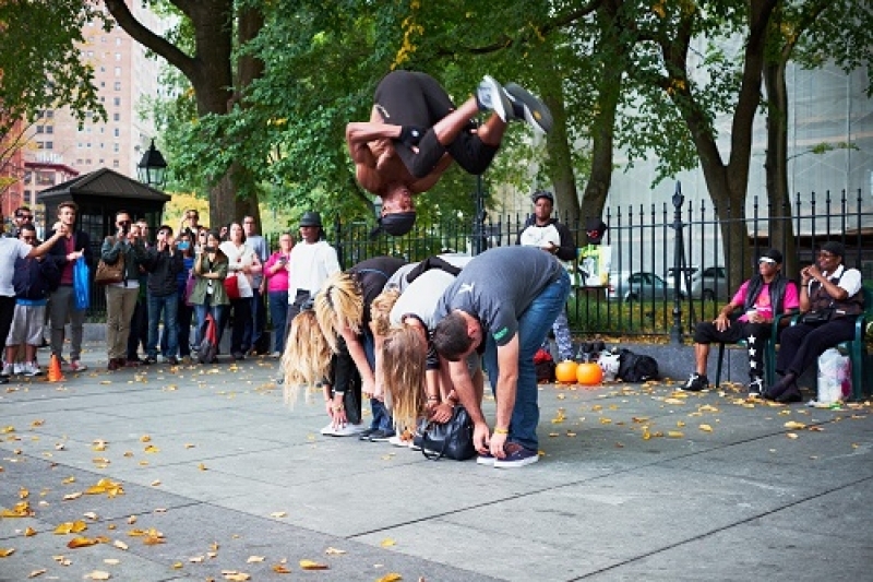 Breakdancende rappers